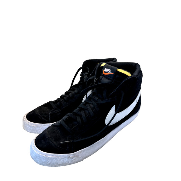 Nike Blazer Mid ‘77 Suede Black White Sneakers Shoes CI1172-005 Womens Size 10.5